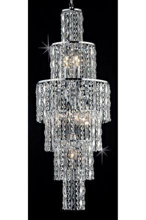 Netlighting New York 6 Light Polished Chrome Ceiling