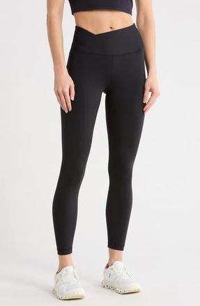 Yogalicious WonderLink Rib Nola Leggings in Black at Nordstrom Rack, Size X-Small