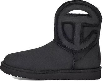 UGG Telfar x UGG Logo Mini Cozy Soft Unisex Black 1122991-BLK