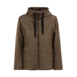 Max Mara Dames, Jassen, Bruin, Maat: 2XS Leer