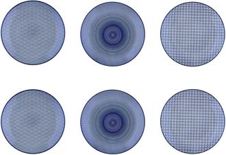 Bj&ouml;rn Borg Plato &Oslash;21cm - 6 Piezas - Azul oscuro