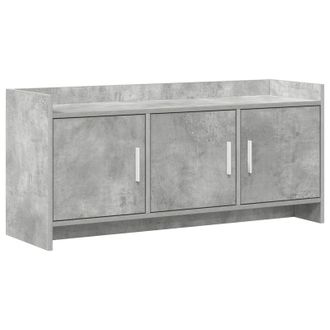 vidaXL Mueble De Tv 102 X 33 X 47 Cm Gris Hormig&oacute;n Vidaxl