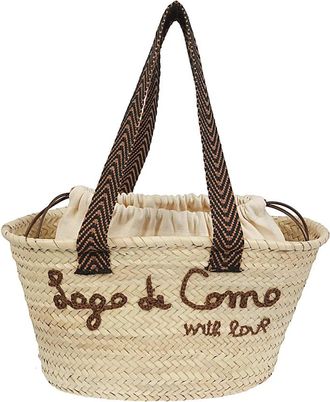 Catarzi Strooi Tas Met Logo - Dames - Tassen - Bruin - Maat: ONE Size Zijde