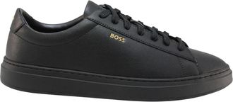 HUGO BOSS Beerschot - Heren - Sneakers - Zwart - 46 EU - Schoenen