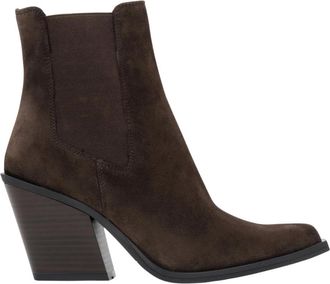Estro & Luminara Cowboylaarzen - Dames - Cowboylaarzen - Bruin - 36 EU - Leer - Schoenen