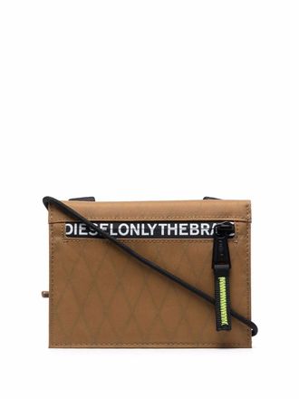 Diesel Portafoglio THREEFOLD X-Pac Ripstop - Marrone