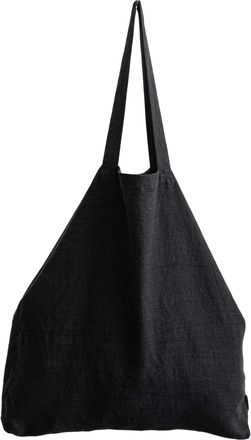 LinenMe Linen Shopping Bag Terra Black