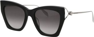 Alexander McQueen Dames, Accessoires, Grijs, Maat: 53 MM