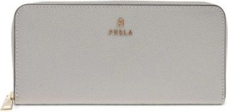 Furla Portafoglio in pelle con zip - Grigio