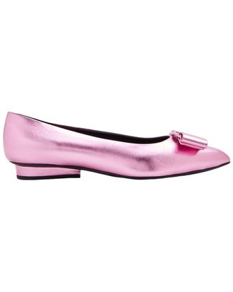 Ferragamo Ferragamo Viva Leather Ballet Flat