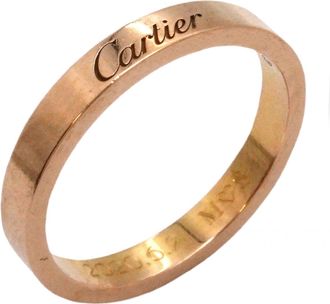 Cartier Pink Gold (18K) Band Ring (Pre-Owned)