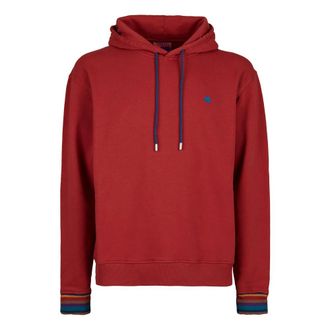 Gallo Gallo, Hoodies & sweatvesten, unisex, Rood, L, Katoen, Geverfde katoenen hoodie