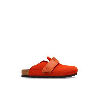 Birkenstock Dames, Schoenen, Oranje, Maat: 37 EU Leer