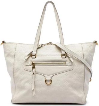 Louis Vuitton Pre-owned Lumineuse PM - Dames - Vintage Shopper - Beige - ONE Size - Leer - Vintage