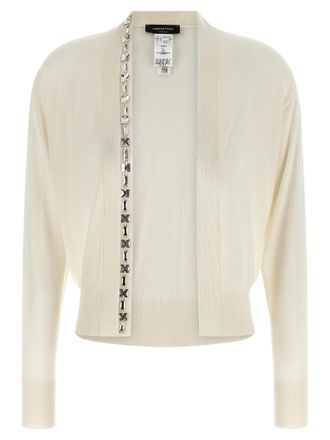 Fabiana Filippi White Cashmere Womens Cardigan