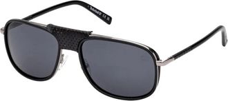 Timberland Zonnebril - Heren - Zonnebrillen - Zwart - 58 MM - Accessoires