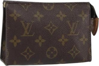 Louis Vuitton Pre-owned Clutches, female, Brown, Size: ONE SIZE Pre-owned Canvas Clutch