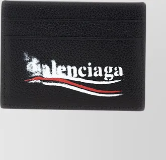 Balenciaga leather cardholder