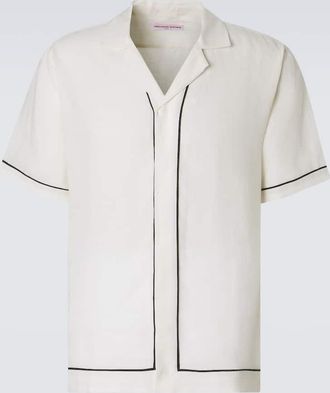 Orlebar Brown Camisa de lino