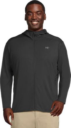 Arc'teryx Kyanite Lightweight Hoody Mens Coat Black : 2XL, Polyester