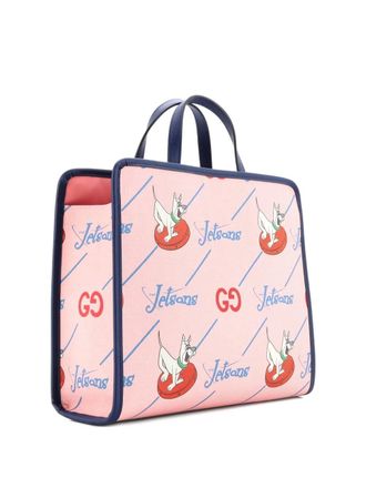 Gucci Childrens Printed Canvas Medium tote bag - Blauw