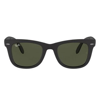 Ray-Ban Sunglasses, unisex, Black, Size: 50 MM Wayfarer Folding Rb4105