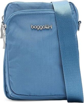 Baggallini Modern Everywhere Explorer Crossbody Womens Handbags Cornflower, Nylon