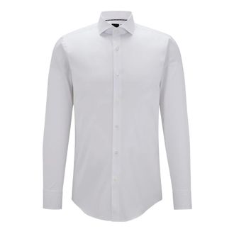 HUGO BOSS Overhemden, Heren, Wit, S, Katoen, P-Hank Shirt