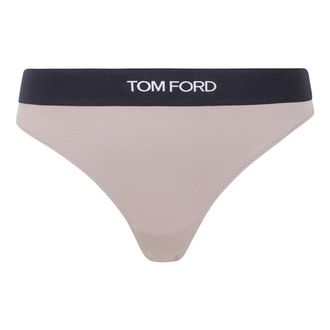 Tom Ford Modal Signature Thong - Dames - Onderbroek - Roze - XS - Ondergoed