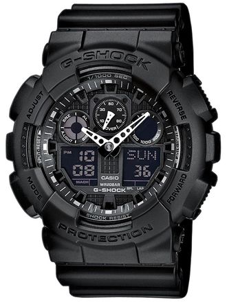 G-Shock GA-100 schwarz