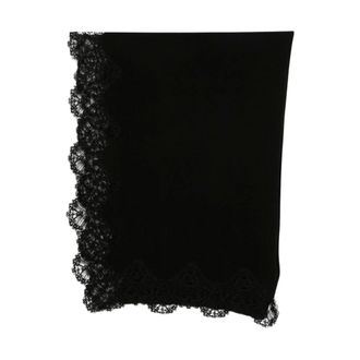 Ermanno Scervino Dames, Accessoires, Zwart, Maat: ONE Size Wol
