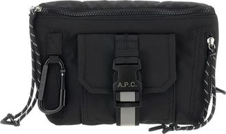 A.P.C. Trek Belt Bag - Heren - Heuptassen - Zwart - ONE Size - Tassen