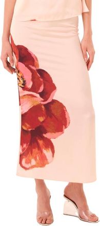 Misa Charli Skirt In Peony Love