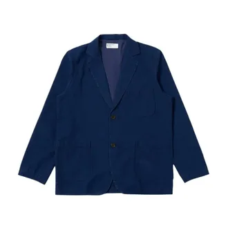 Universal Works Jassen, Heren, Blauw, S, Two Button Jacket