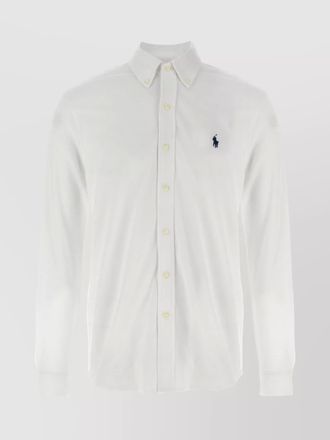 Polo Ralph Lauren cotton crewneck long-sleeve shirt