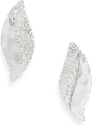 Karine Sultan Leaf Drop Earrings in Silver at Nordstrom Rack