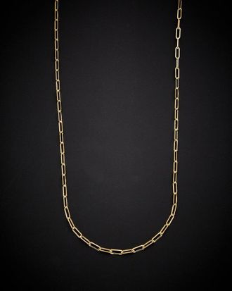 Italian Gold, Inc 14K Italian Gold Polished Paperclip Chain Necklace