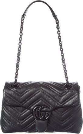 Gucci Gg Marmont Small Leather Shoulder Bag
