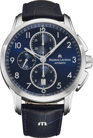 Maurice Lacroix Pontos Chronograph Automatic Blue Dial Watch PT6388-SS001-420-4