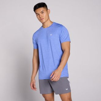MyProtein Camiseta jaspeada Tempo para hombre de MP - Azul aciano - XS