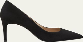 Stuart Weitzman Stuart Suede Stiletto Pumps