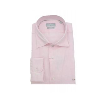 Michael Kors Shirts > Casual Shirts - Heren - Casual Overhemden - Roze - 3XL - Overhemden