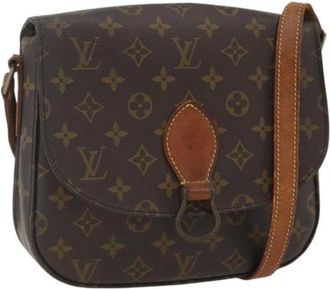 Louis Vuitton Pre-owned Cross Body Bags, female, Brown, Size: ONE SIZE Pre-owned Canvas Cross Body Bag