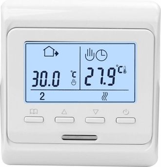 OEM Termostato Para Calefacci&oacute;n Por Suelo Radiante Con Calefacci&oacute;n El&eacute;ctrica De Alta Potencia. Termostato Para Calefacci&oacute;n Por Suelo Radiante Con Doble Te