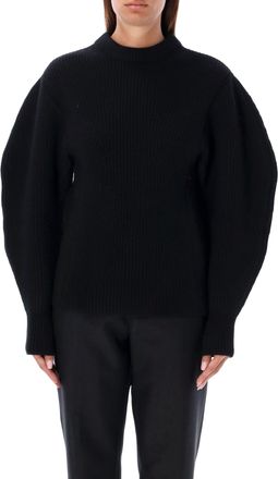 Jil Sander Baloon Sleeve Fisherman Sweater