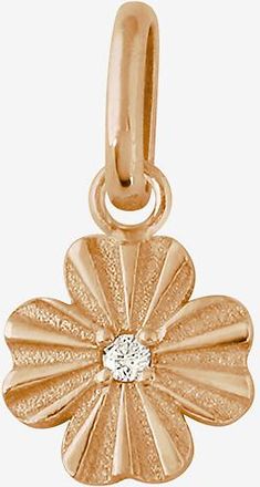 Gigi Clozeau Ros&eacute;gold- und Diamantanh&auml;nger Tr&egrave;fle Lumi&egrave;re