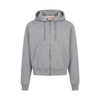 Danton Zip-throughs, female, Gray, Size: S Cotton Terry Zip Hoodie