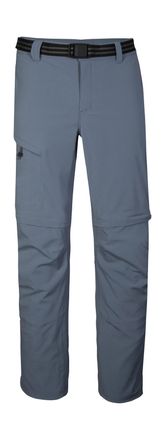 Killtec Zip-off-Hose KILLTEC KOS 13 MN PNTS, Damen, Gr. 50, Normalgr&ouml;ssen, blau (stahlblau), Obermaterial: 100% Polyester, Hosen Zip-off-Hose, wasserabweisend