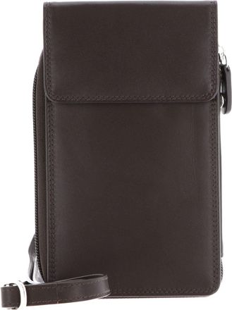 Golden Head Leather phone pouch Polo RFID Protect Handy-Umh&auml;ngetasche 4045 Dunkelbraun dark brown