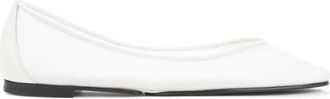 Jacquemus Puntige Ballerinas - Dames - Ballerinas - Wit - 37 EU - Leer - Schoenen
